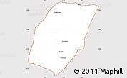 Classic Style Simple Map of Xieng Hon, cropped outside
