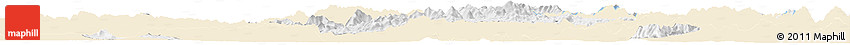 Classic Style Horizon Map of Sekong, single color outside