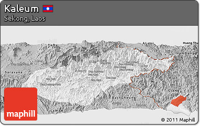 Gray Panoramic Map of Kaleum