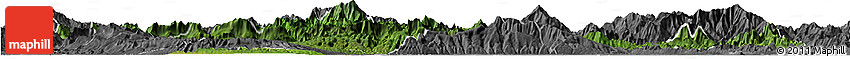 Satellite Horizon Map of Vientiane 2, desaturated Satellite Horizon Map of Vientiane 2, desaturated
