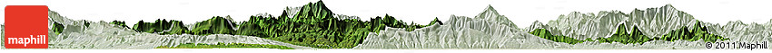 Satellite Horizon Map of Vientiane 2, lighten
