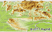 Physical 3D Map of Longsane