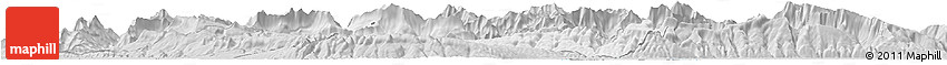 Silver Style Horizon Map of Longsane