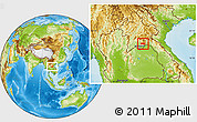 Physical Location Map of Longsane