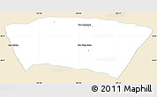 Classic Style Simple Map of Longsane, single color outside