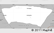 Gray Simple Map of Longsane