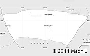 Silver Style Simple Map of Longsane