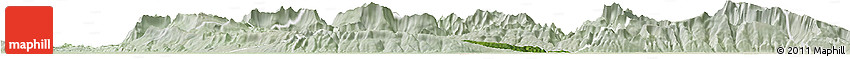 Satellite Horizon Map of Phoune, lighten
