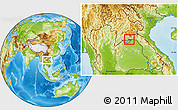Physical Location Map of Phoune