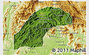Satellite 3D Map of Kasy, physical outside