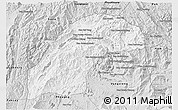 Silver Style 3D Map of Kasy