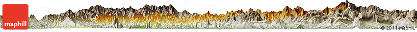Physical Horizon Map of Kasy, semi-desaturated