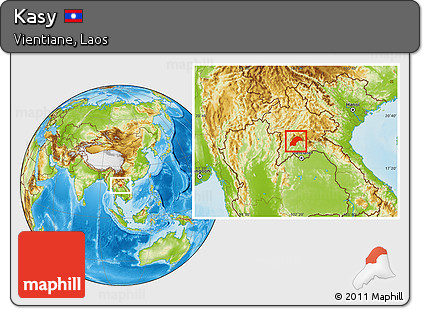 Physical Location Map of Kasy