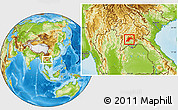 Physical Location Map of Kasy