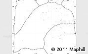 Blank Simple Map of Kasy, no labels