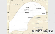 Classic Style Simple Map of Kasy