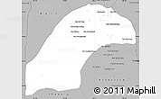 Gray Simple Map of Kasy