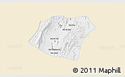 Classic Style 3D Map of Pheuang, single color outside