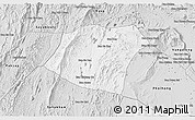 Silver Style 3D Map of Pheuang