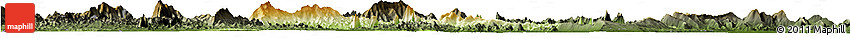 Physical Horizon Map of Pheuang, darken