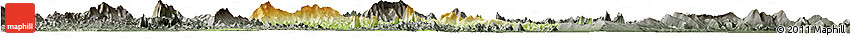 Physical Horizon Map of Pheuang, darken, semi-desaturated