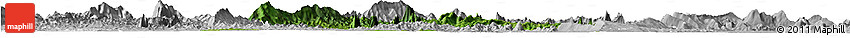 Satellite Horizon Map of Pheuang, lighten, desaturated