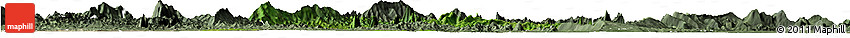 Satellite Horizon Map of Pheuang, semi-desaturated
