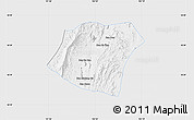 Silver Style Map of Pheuang, single color outside