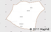 Classic Style Simple Map of Pheuang, cropped outside