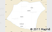 Classic Style Simple Map of Pheuang, single color outside