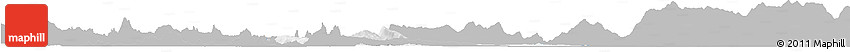Gray Horizon Map of Pholhong, single color outside