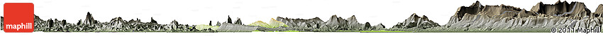 Physical Horizon Map of Pholhong, darken, semi-desaturated