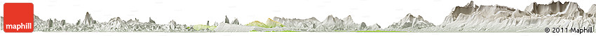 Physical Horizon Map of Pholhong, lighten, semi-desaturated