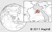 Blank Location Map of Pholhong, highlighted country, highlighted parent region
