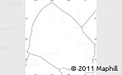 Blank Simple Map of Pholhong, no labels