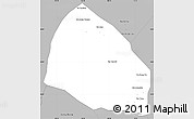 Gray Simple Map of Pholhong