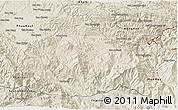 Shaded Relief 3D Map of Khoune