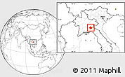 Blank Location Map of Khoune