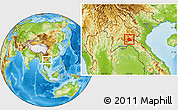 Physical Location Map of Khoune