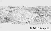 Silver Style Panoramic Map of Khoune