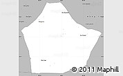 Gray Simple Map of Khoune