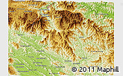 Physical 3D Map of Mok May