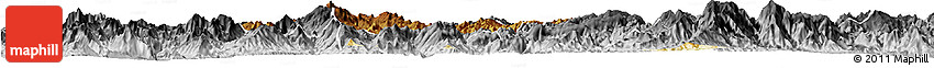 Physical Horizon Map of Pek, desaturated
