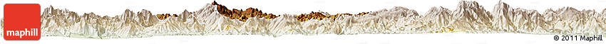 Physical Horizon Map of Pek, lighten