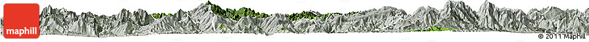 Satellite Horizon Map of Pek, lighten, semi-desaturated