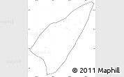 Blank Simple Map of Pek, cropped outside, no labels