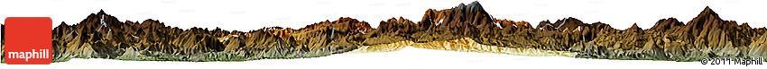 Physical Horizon Map of Phaxay, darken