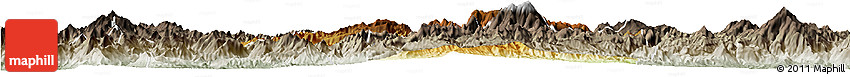 Physical Horizon Map of Phaxay, semi-desaturated