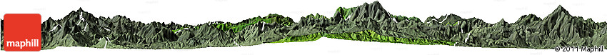 Satellite Horizon Map of Phaxay, semi-desaturated