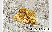 Physical Map of Phaxay, lighten, semi-desaturated